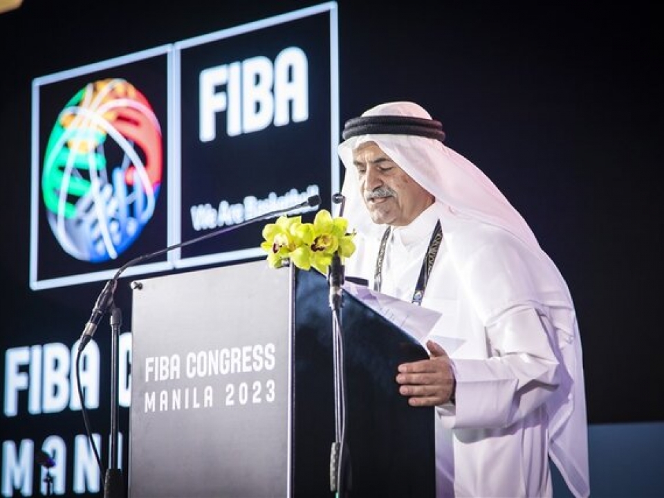 یک قطری رئیس فدراسیون جهانی بسکتبال شد