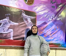 چهارمین طلای دختران شمشیرباز استان اصفهان