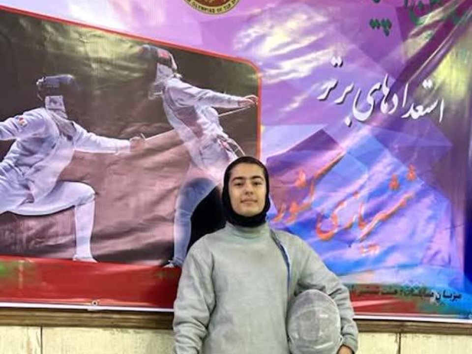چهارمین طلای دختران شمشیرباز استان اصفهان