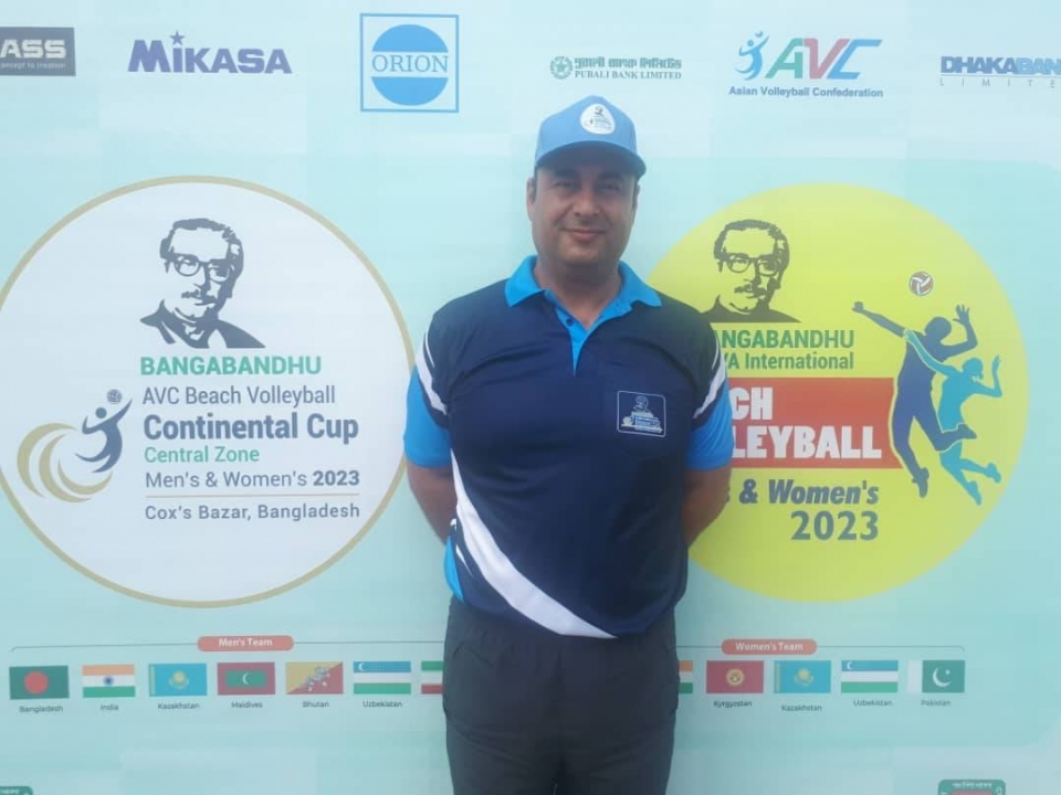 افتخار دیگری برای داور بین المللی والیبال ساحلی اصفهان