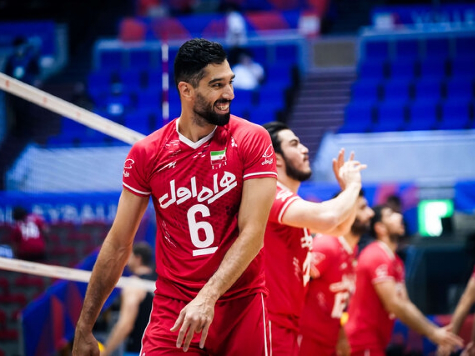 صعود تیم والیبال ایران به نیمه نهایی بازی‌های آسیایی هانگژو