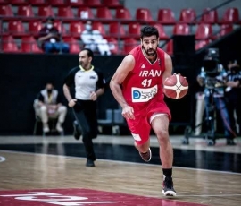 پیروزی بسکتبال ایران در گام نخست با حضور آسمانخراش اصفهانی