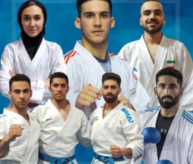 یک طلا، ۲ نقره و ۲ برنز نمایندگان ایران در کاراته وان قبرس