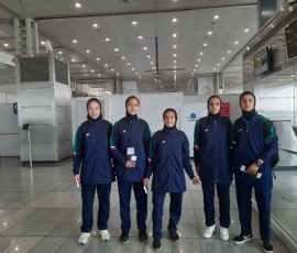 نونهال دختر سپاهان همراه تیم ملی در تاجیکستان