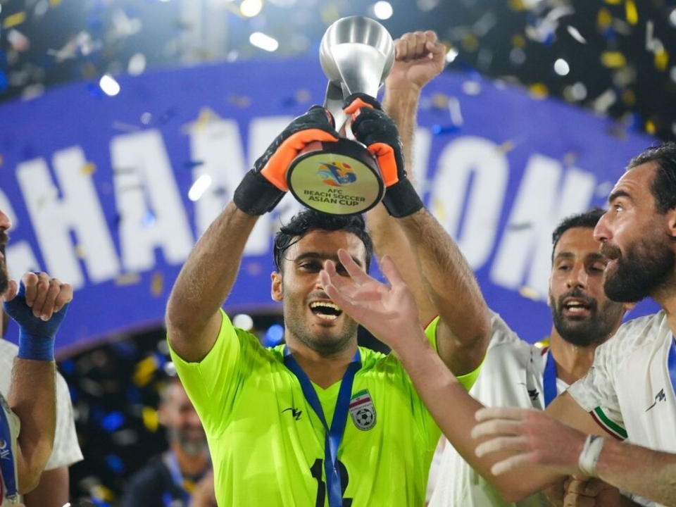 نامزد عنوان بهترین گلر جهان: ایران پتانسیل بالایی در فوتبال ساحلی دارد