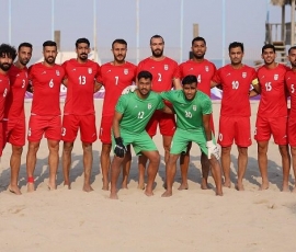 هت تریک شکست فوتبال ساحلی ایران برابر سنگال