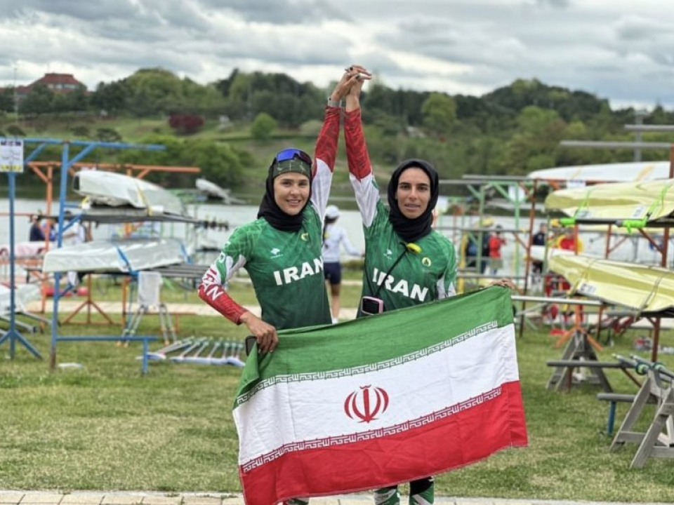 المپیکی شدن دختران قایقران ایرانی!